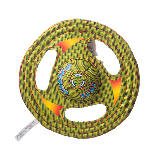 hartz tuff stuff flyer dog toy