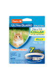 A reflecting flea and tick collar for cats and kittens, Hartz SKU# 3270002899