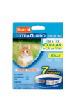 A reflecting flea and tick collar for cats and kittens, Hartz SKU# 3270002899