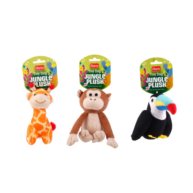 hartz plush dog toys