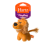 Squeaky dog toy in the shape of a plush lion, Hartz SKU 3270004353