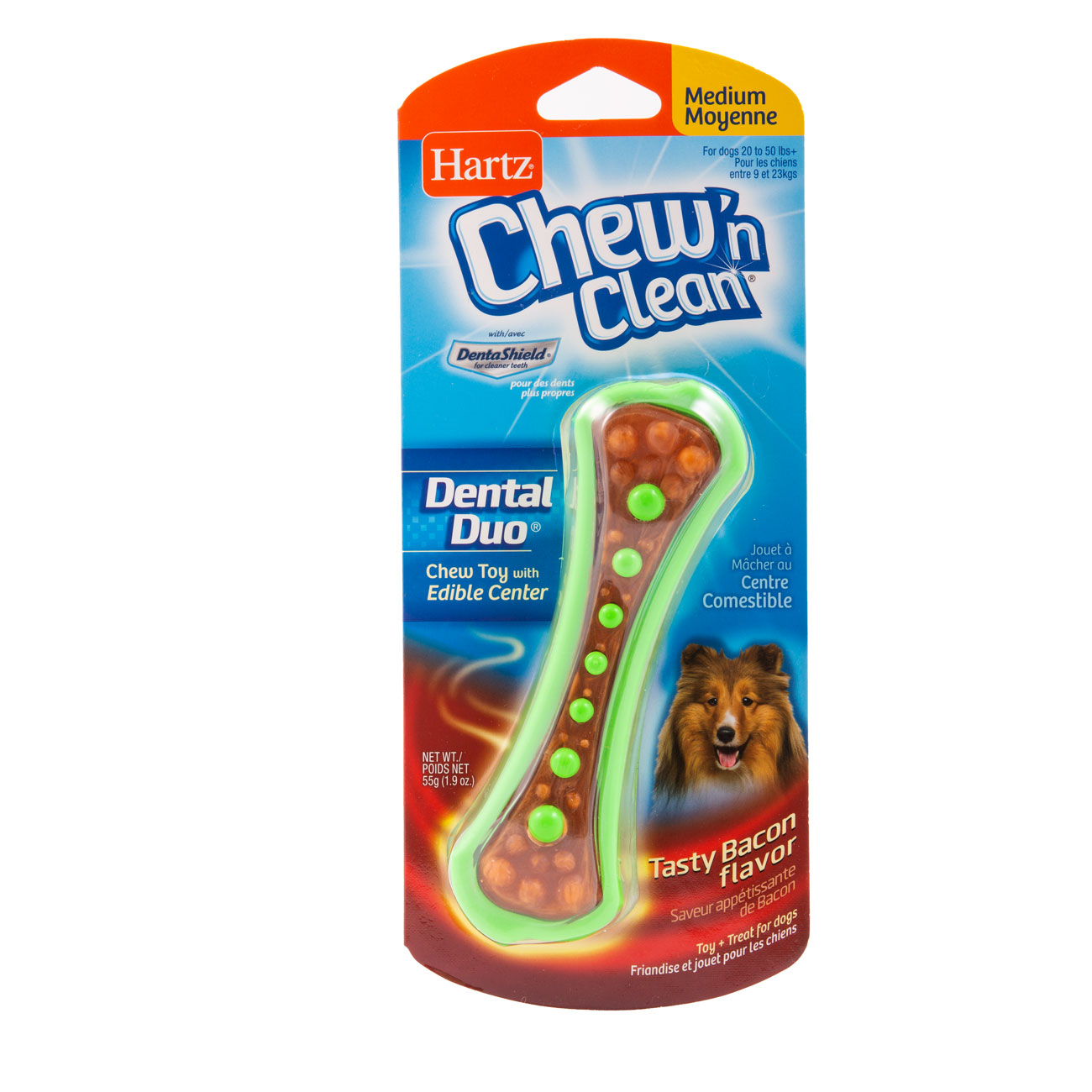 Hartz® Chew ‘n Clean® Dental Duo™ Medium Hartz