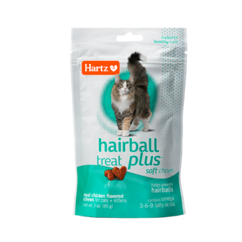 Hartz hairball remedy for cats. Helps prevent hairballs.