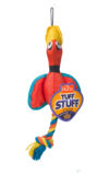 Orange duck chew toy and rope for small dogs, Hartz SKU 3270011973