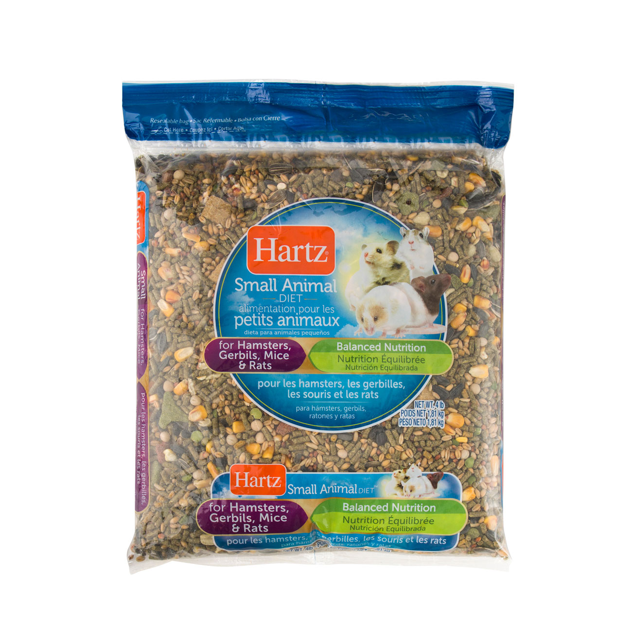Hartz Small Animal Diets For Hamsters Gerbils Mice Rats