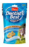 Heart shaped dental treats for cats, reducing tartar, Hartz SKU 3270012878