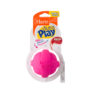 Chewy and squeaky pink latex ball toy for dogs, Hartz SKU 3270014800