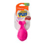 Squeaky pink missile toy for small dogs, Hartz SKU 3270014805
