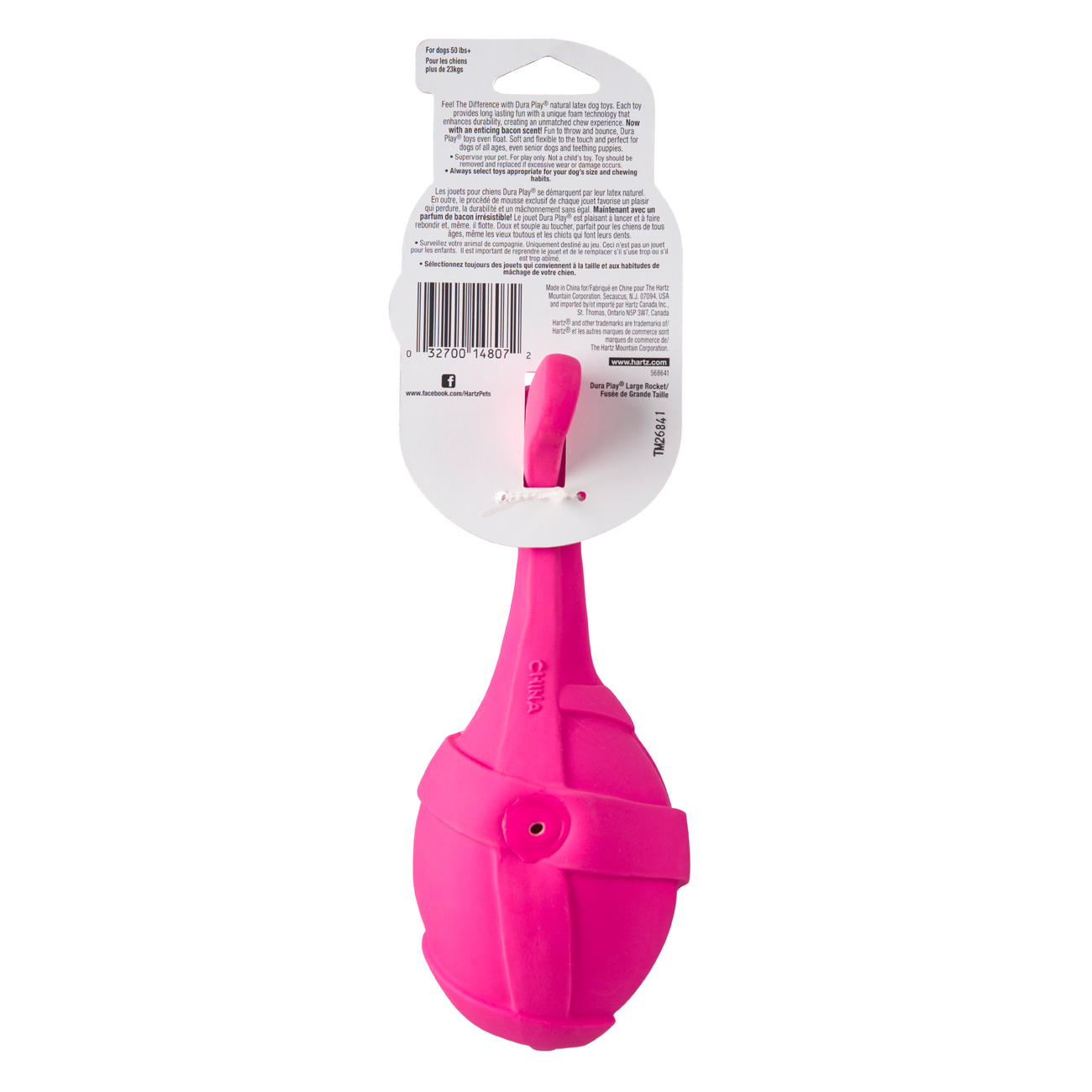 pink rocket toy