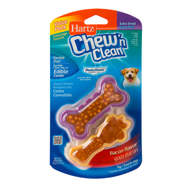 Hartz® Chew ‘n Clean® Dental Duo™ Extra Small Value Pack Hartz