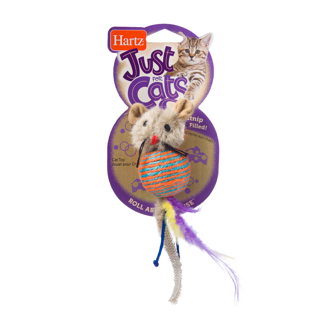 cat toy mouse pops out