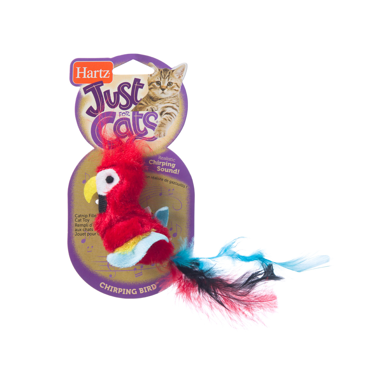 Hartz Just For Cats Chirping Bird Cat Toy Hartz