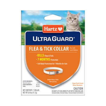 Hartz® UltraGuard® Flea & Tick Collar for Cats and Kittens – White