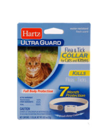 Hartz Ultraguard Flea Tick Collar For Cats And Kittens White