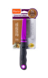 Black handled purple flea comb for cats and dogs, Hartz SKU 3270094803