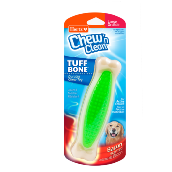 Large green chew toy for dogs. Hartz SKU# 3270097529