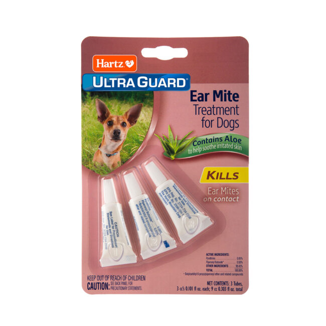 hartz ultraguard dog ear mite treatment