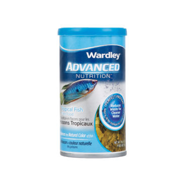 Wardley advanced nutrition tropical fish flake food. Wardley SKU#4332400591