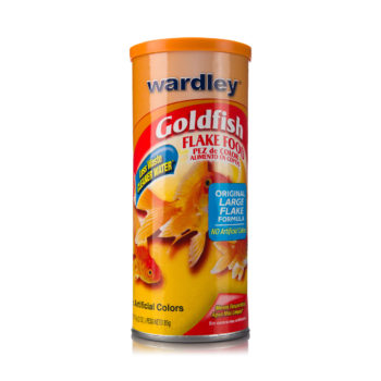 A flake food for goldfish, with cleaner water, Hartz SKU 4332401555