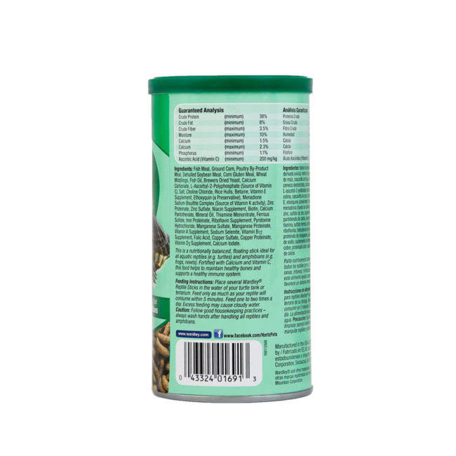 Wardley® Reptile Sticks™  4.75 oz  Hartz