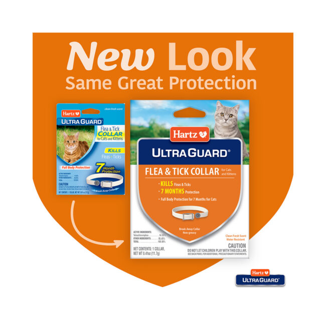 Hartz® UltraGuard® Flea & Tick Collar for Cats and Kittens – White