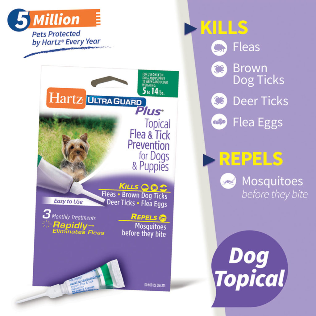 Ultraguard Topical Flea And Tick Prevention Hartz® UltraGuard Plus® Topical Flea and Tick Prevention for Dogs and