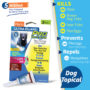 Hartz UltraGuard Pro flea and tick drops kills fleas and ticks, prevents flea eggs and repels mosquitoes.