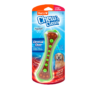 Bone shaped dental dog treat, with green beads, Hartz SKU# 3270005416