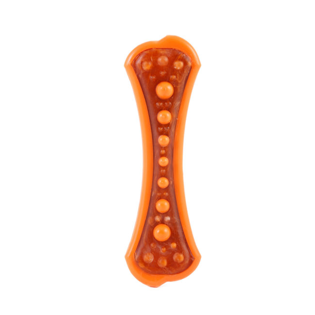 Chew treat for medium dogs, with orange beads, Hartz SKU 3270005416