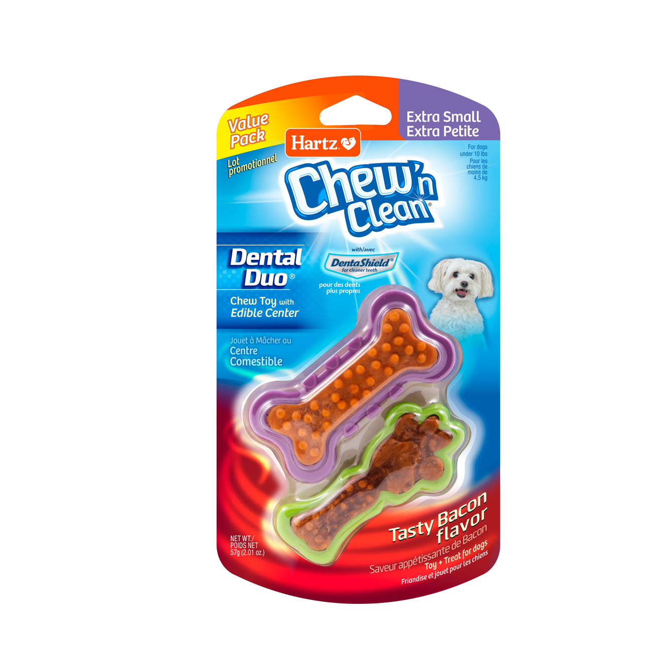 Hartz® Chew 'n Clean® Twisty Bone™ Small / Medium