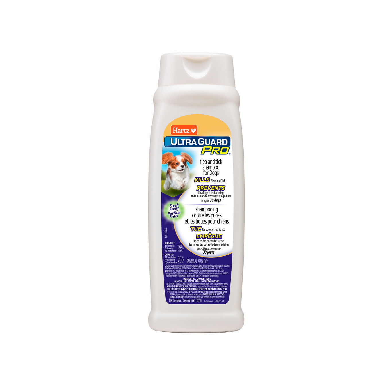 Hartz ultraguard pro shop triple action shampoo