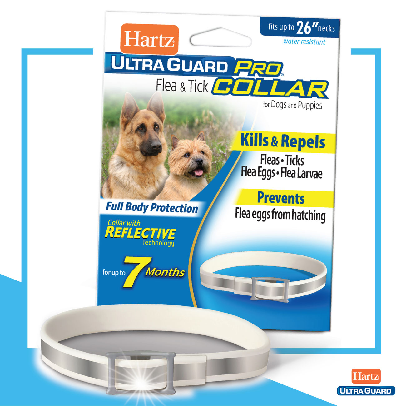 Hartz® UltraGuard Pro® Flea & Tick Collar for Dogs and Puppies