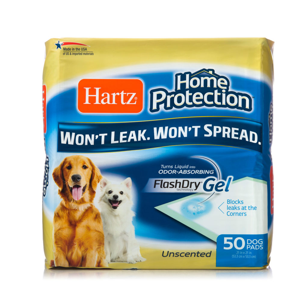 Hartz® Home Protection™ Odor Eliminating Dog Pads 50 Count Unscented Hartz