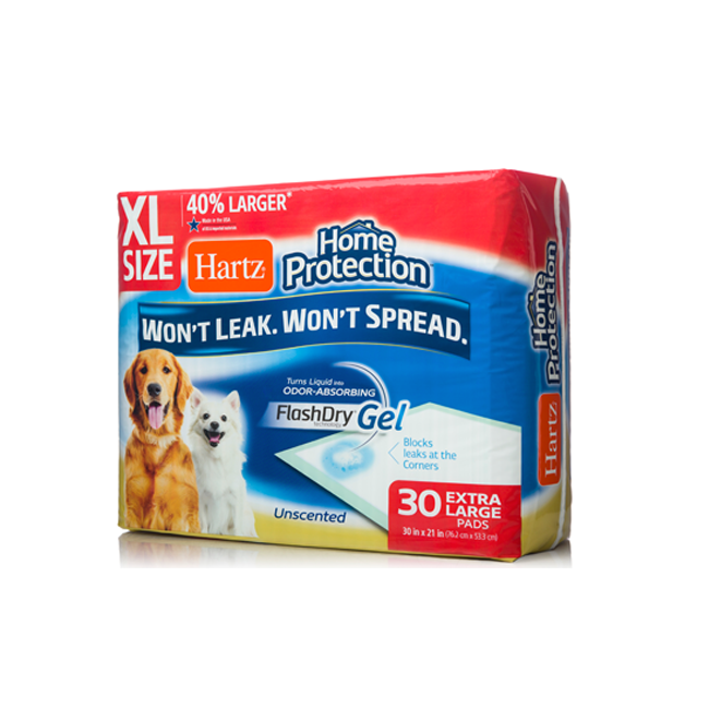 Hartz® Home Protection™ Odor Eliminating XL Dog Pads 30 Count
