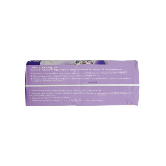 Hartz® Home Protection™ Odor Eliminating Dog Pads remove dog odor with a lavender scent.