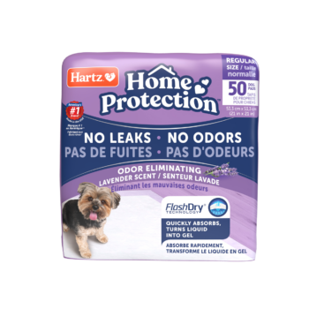 Hartz® Home Protection™ Odor Eliminating Dog Pads 50 Count- Lavender Scent