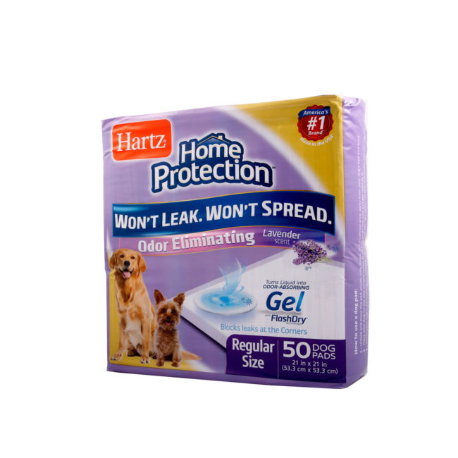 Hartz® Home Protection™ Odor Eliminating Dog Pads 50 Count Lavender
