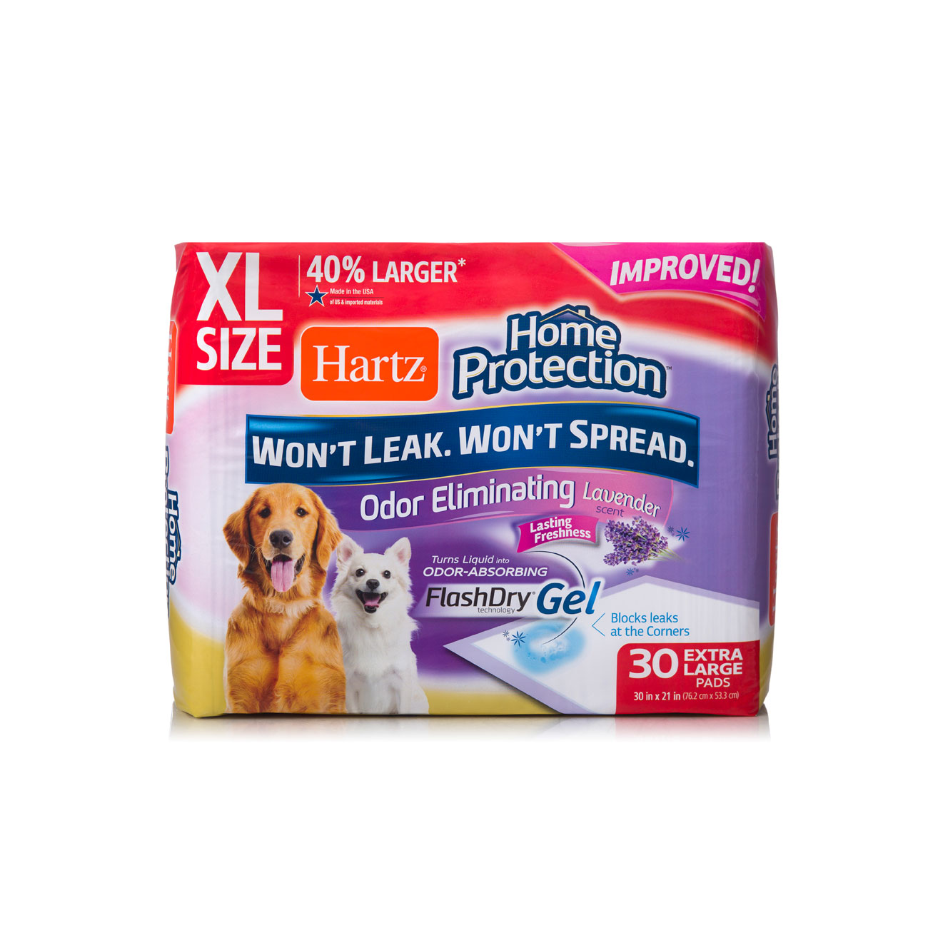 Hartz® Home Protection™ Odor Eliminating XL Dog Pads 30 Count