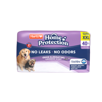 Hartz® Home Protection™ XXL Odor Eliminating dog pads 40 Count - Lavender Scent