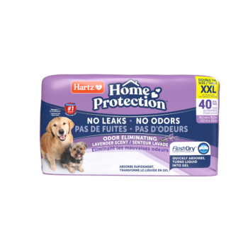 Hartz® Home Protection™ XXL Odor Eliminating dog pads 40 Count - Lavender Scent