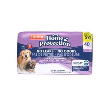 Hartz® Home Protection™ XXL Odor Eliminating dog pads 40 Count - Lavender Scent