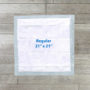 Hartz Home Protection training pads come in regular size and a 50 count pack.