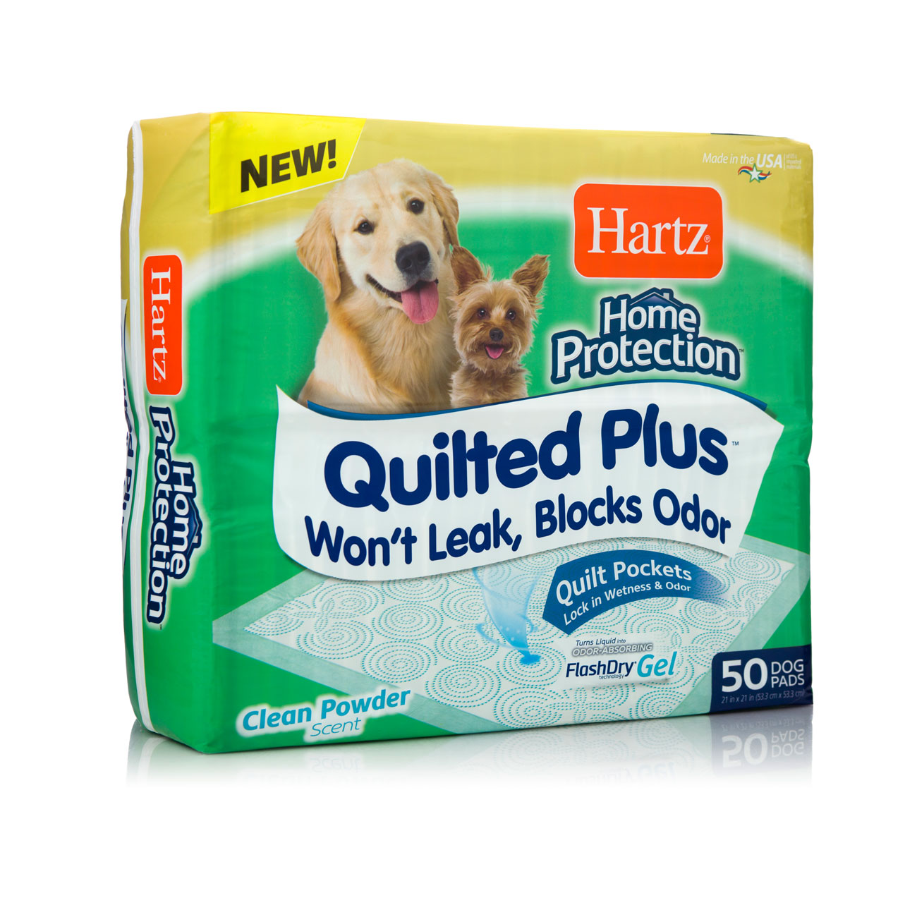 Hartz® Home Protection™ Quilted Plus™ Odor Eliminating Dog Pads 50