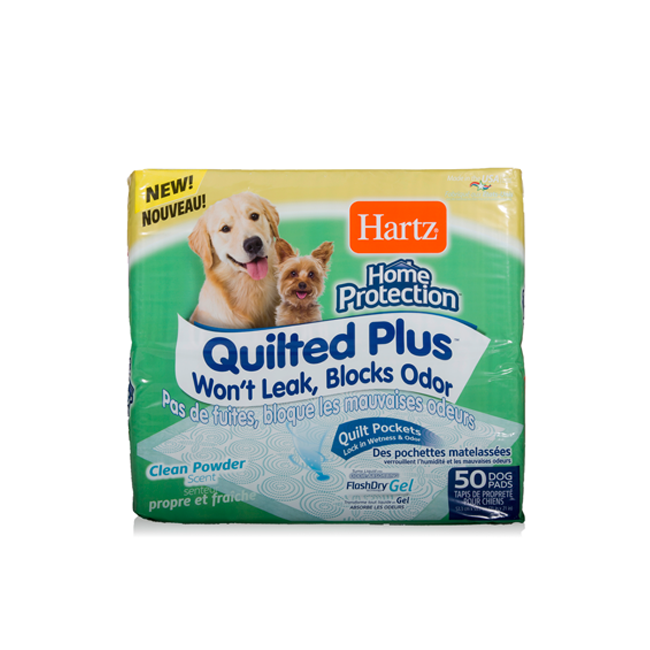 Hartz® Home Protection™ Quilted Plus™ Odor Eliminating Dog Pads 50