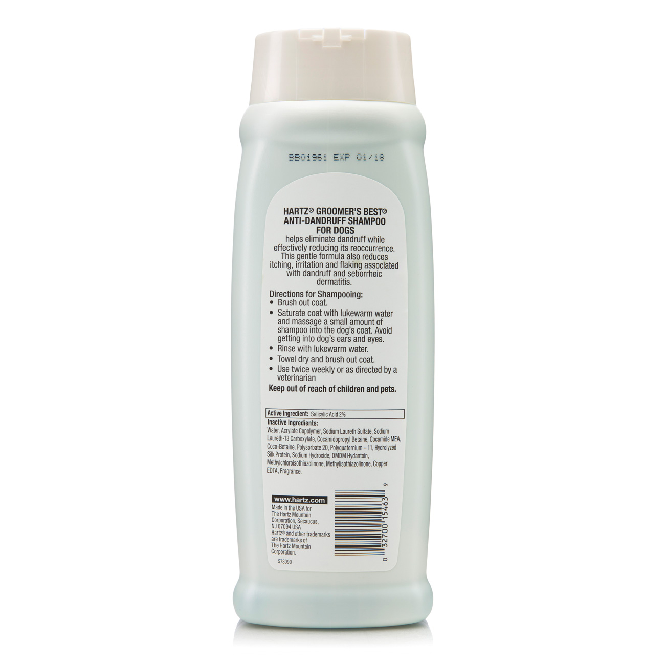 Hartz Groomer S Best Anti Dandruff Shampoo For Dogs Hartz