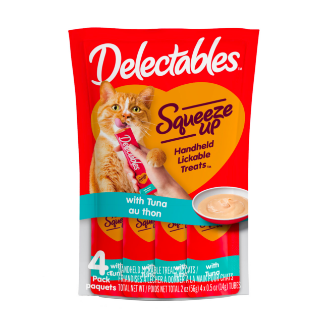 Delectables™ SqueezeUp™ with Tuna - 4 Count