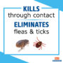 Flea and tick drops for cats that kills on contact and eliminates fleas & ticks.