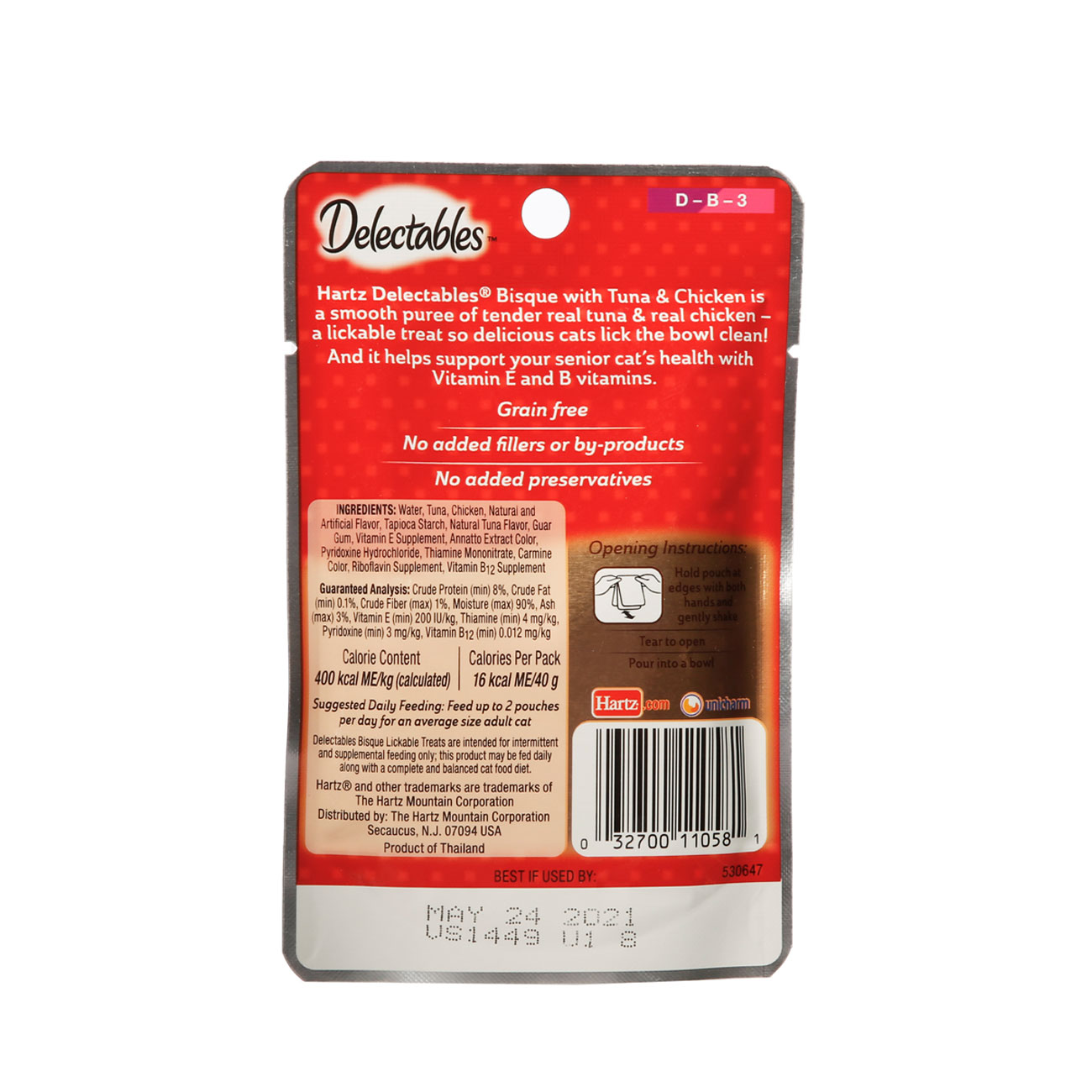 hartz delectables bisque senior