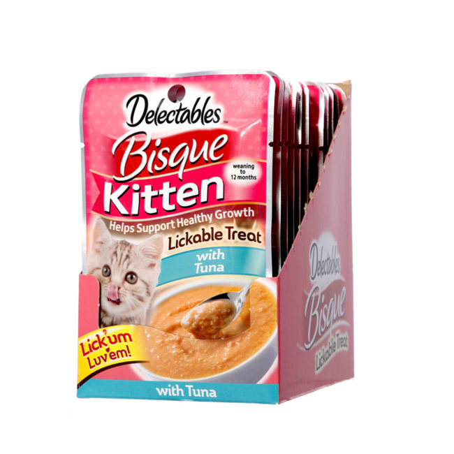 Delectables™ Lickable Treat Bisque Kitten Tuna Hartz