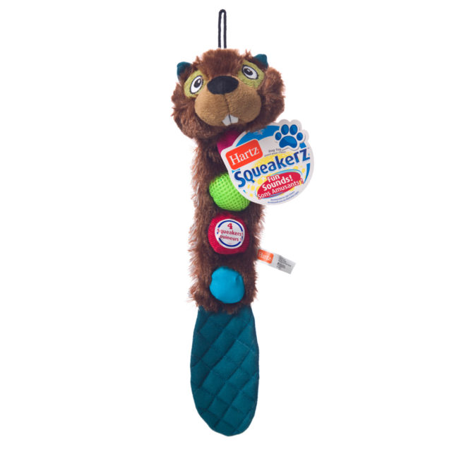 hartz quackers dog toy